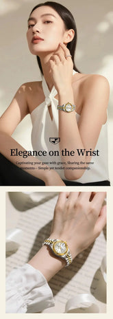 Automatic Mechanical Luxury Fashion Stainless Steel Women&