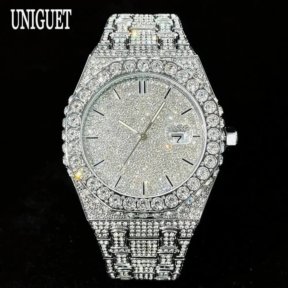 Luxury Iced Out Waterproof Watch - Inspirational Watches