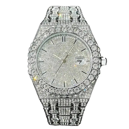 Luxury Iced Out Waterproof Watch - Inspirational Watches