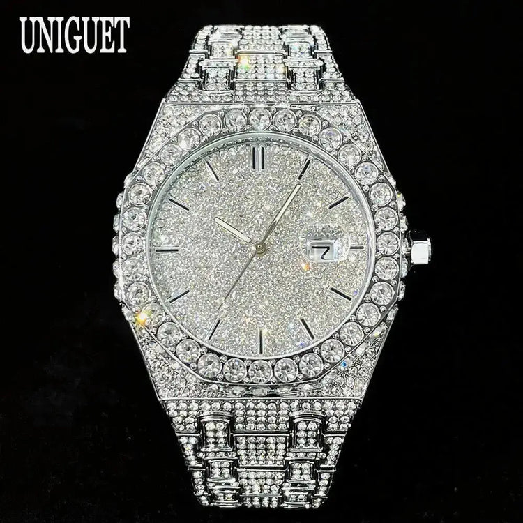 Luxury Iced Out Waterproof Watch - Inspirational Watches