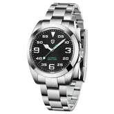 Automatic Watches 40MM Stainless Steel Wristwatch Sapphire AR Coated - Inspirational Watches