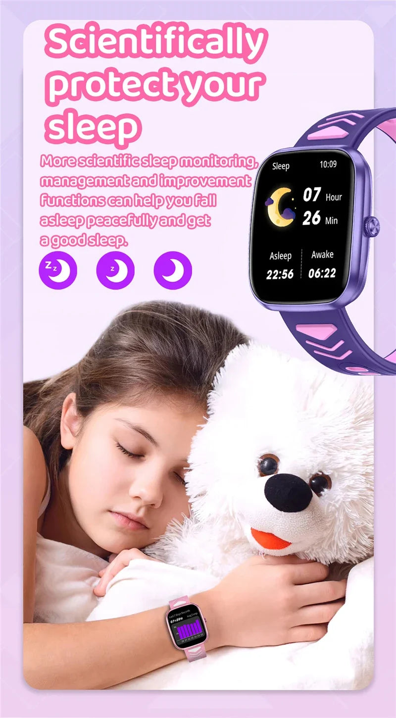 Waterproof Fitness Tracker Bluetooth Call Kids Smartwatch Inspirational Watches