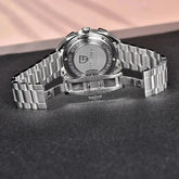 Luxury 40mm Stainless Steel Sports Watch with Chronograph - Inspirational Watches