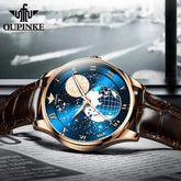 Moon Phase Starry Sky Japan Automatic Mechanical Wristwatch Inspirational Watches