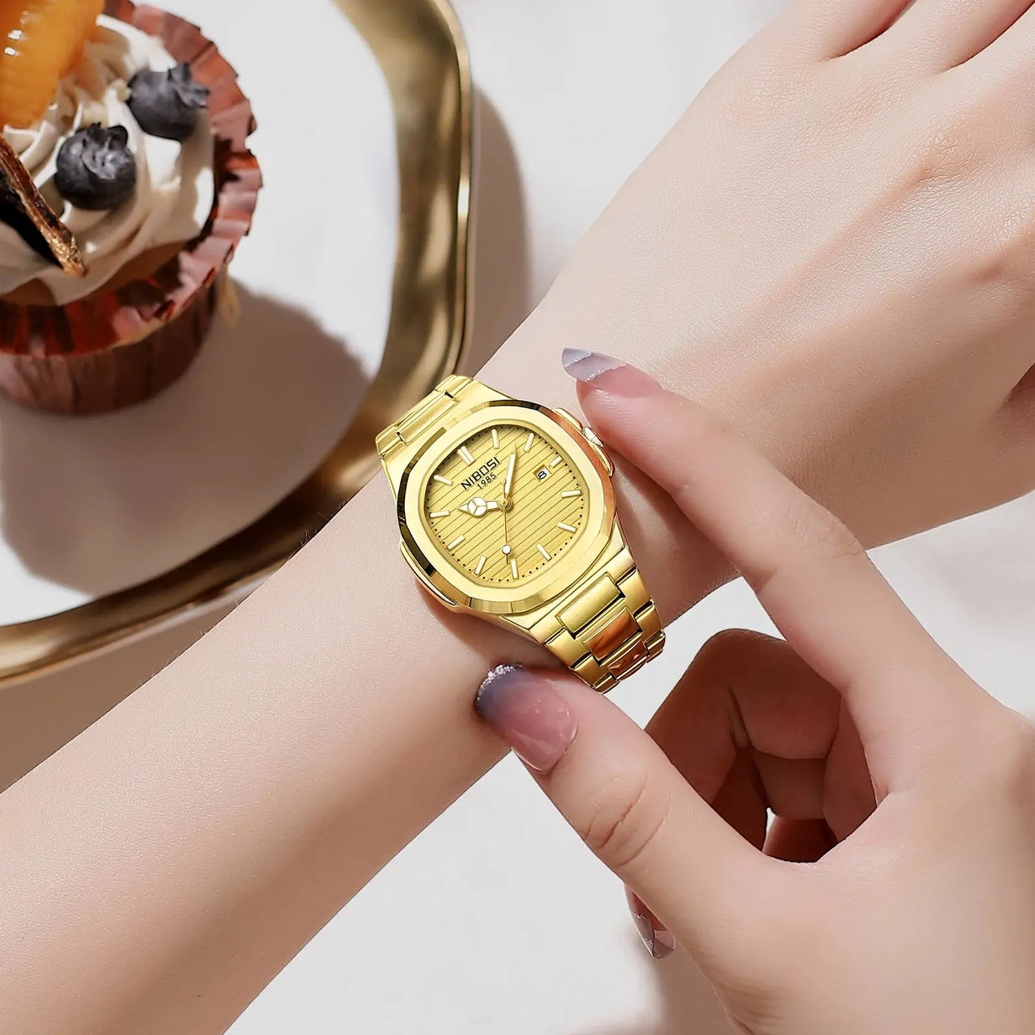 Elegant Women Waterproof Luminous Calendar Watch Inspirational Watches