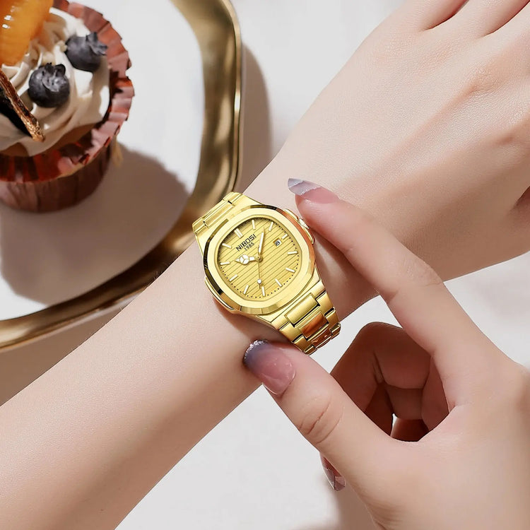 Elegant Women Waterproof Luminous Calendar Watch Inspirational Watches
