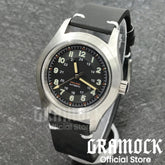 Retro Watch 200m Waterproof Leather Bracelet Domed Sapphire Pilot Dive - Inspirational Watches