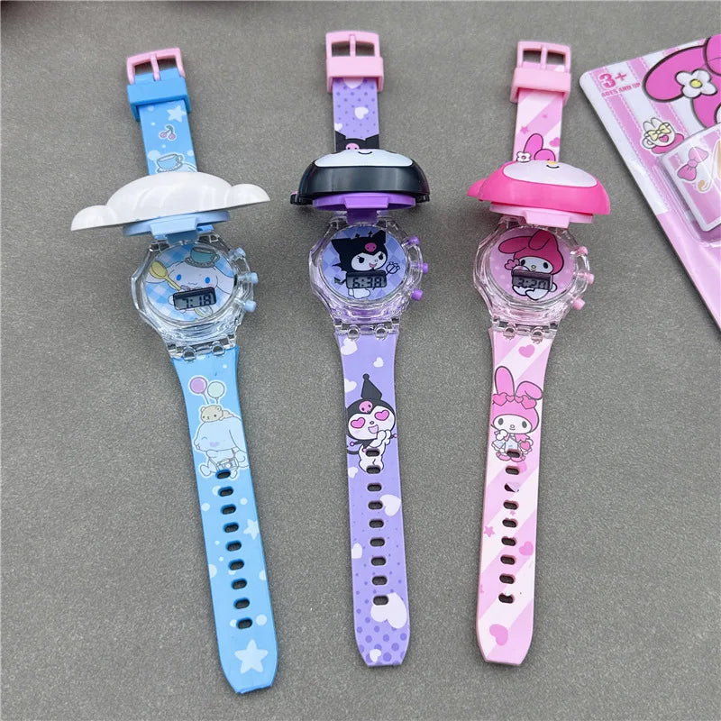 Musical & Luminous Kuromi Kids Watch Inspirational Watches