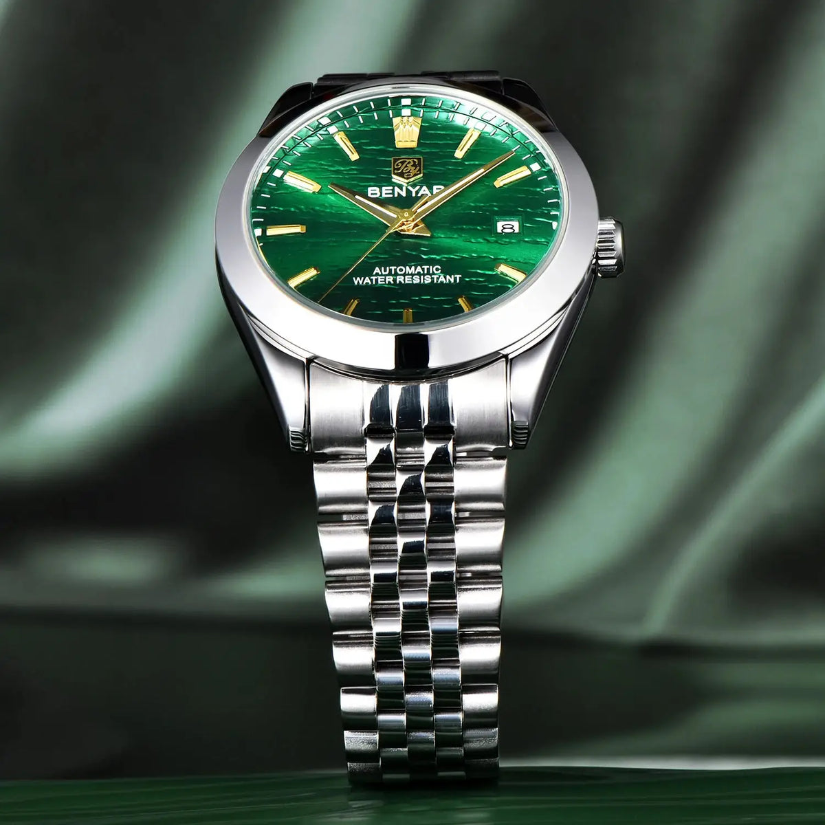 BENYAR Mens Watches Top Brand Luxury Man Mechanical Wristwatches Automatic Watch For Men Waterproof Sports Stainless Steel Clock Inspirational Watches