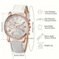 Stylish Women Watch Roman Numerals Three Eye Six Pin - Inspirational Watches