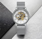 Luxury Fashion Skeleton Mechanical Hand Wind Watch for Men Inspirational Watches