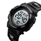 LED light Display Digital Alarm Clock 5Bar Waterproof Kids Sports Watch Inspirational Watches