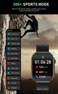 LIGE New 2.2-inch 3D Curved Screen Smart Watch With LED Light Thermometer Health Monitor Smartwatch BT Call Sports Fitness Watch Inspirational Watches