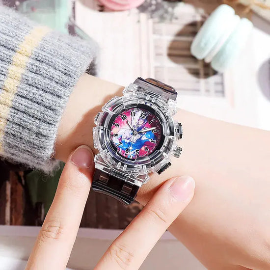 Kids Luminous LED Sports Electronic Watches Inspirational Watches