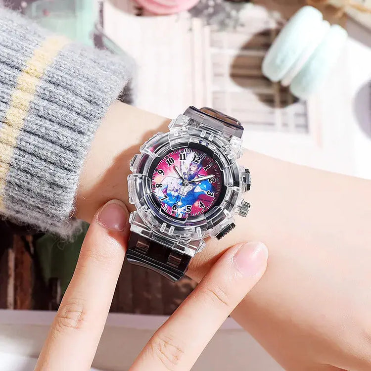 Kids Luminous LED Sports Electronic Watches Inspirational Watches