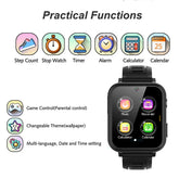 24 Games Kids Music Play Pedometer Tracker Time Display Video Audio Record Torch Smartwatch Inspirational Watches