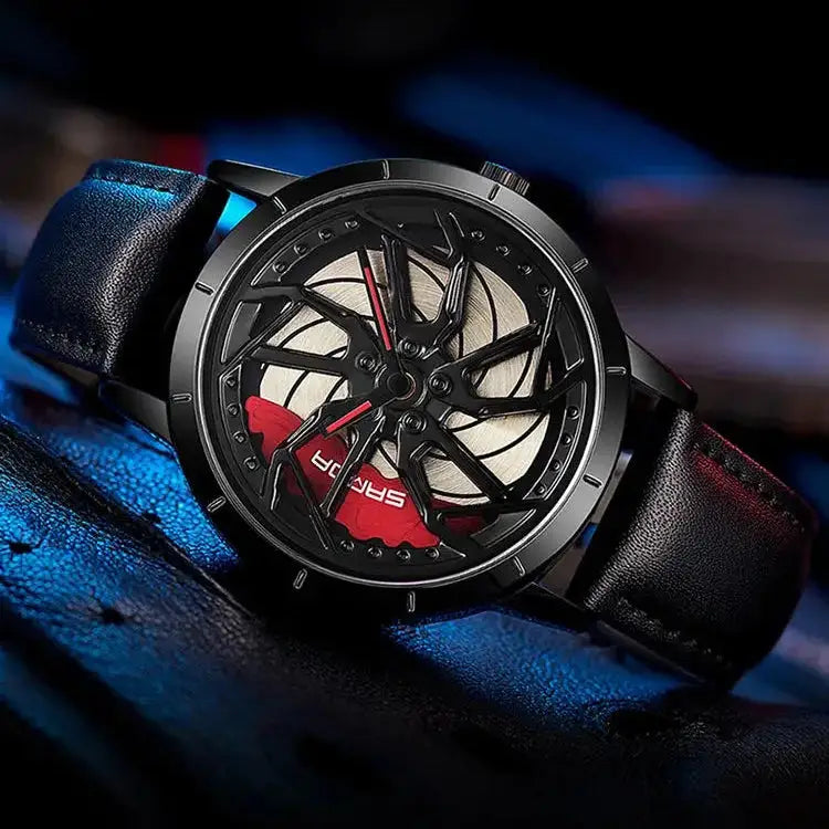 Rotating Wheel Dial Watch Inspirational Watches