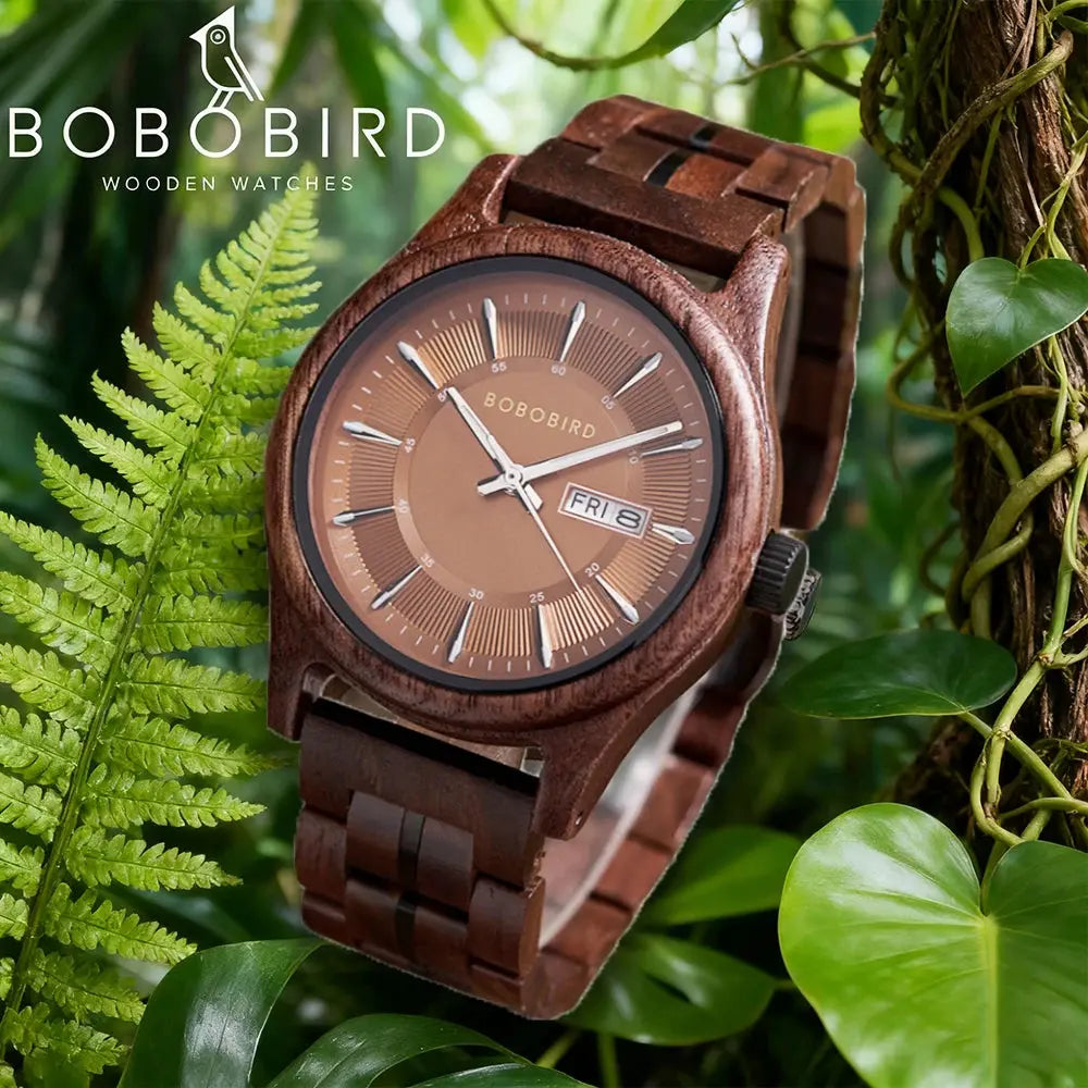 Wood Fashion Chronograph Watch Inspirational Watches