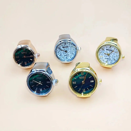 Finger Watch Ring Creative Movement Fashion Accessories Inspirational Watches