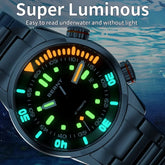 Automatic Dive Super Luminous Sapphire Swim Sport Mechanical Inspirational Watches