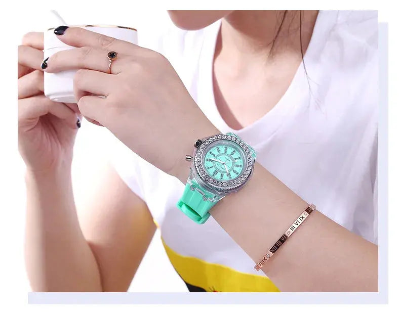 LED Light Flash Luminous Watch - Inspirational Watches
