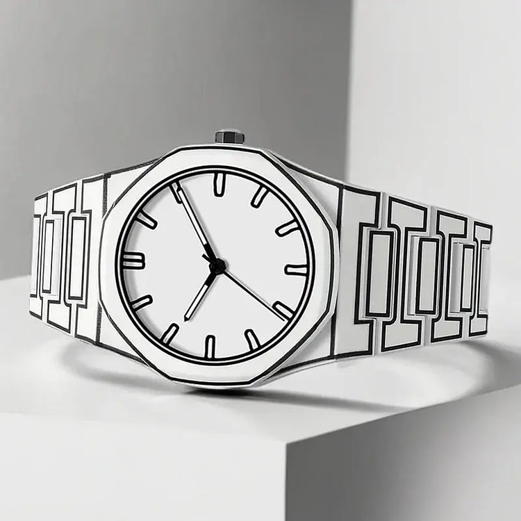 Modern Minimalist Sketching Creative Leisure Watch Creative 3D Sketch Design - Inspirational Watches