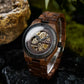 Automatic Watches Luxury Wooden Hollow Mechanical Watch Inspirational Watches