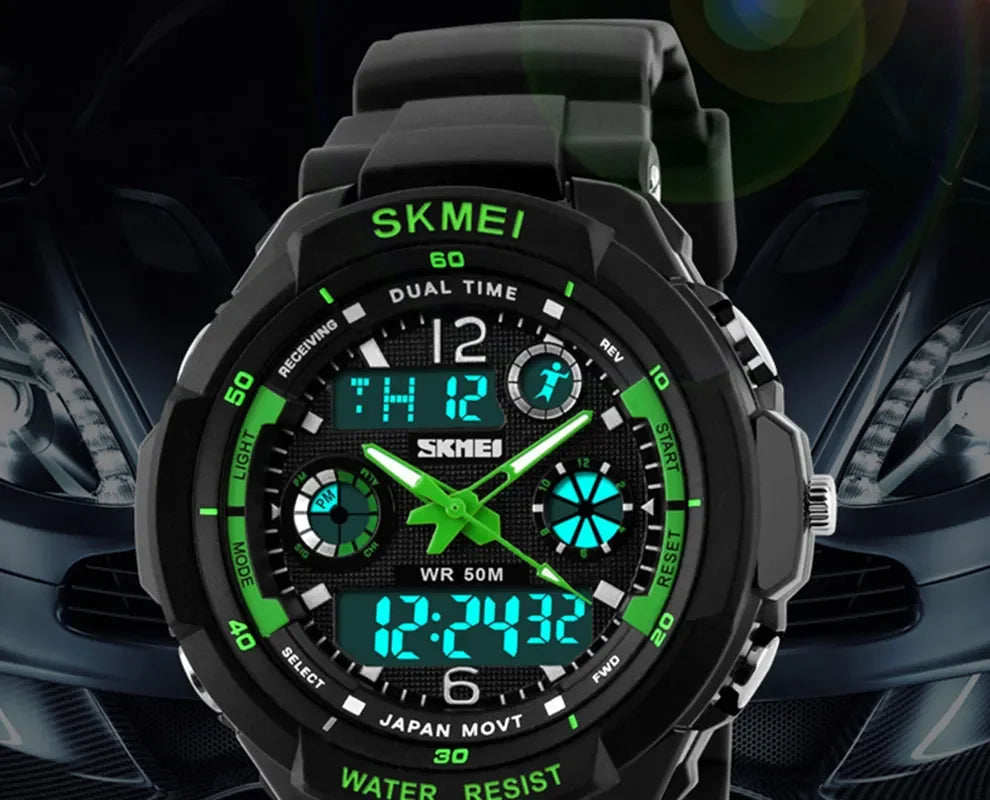 Shockproof Waterproof Digital Sport Watches Inspirational Watches
