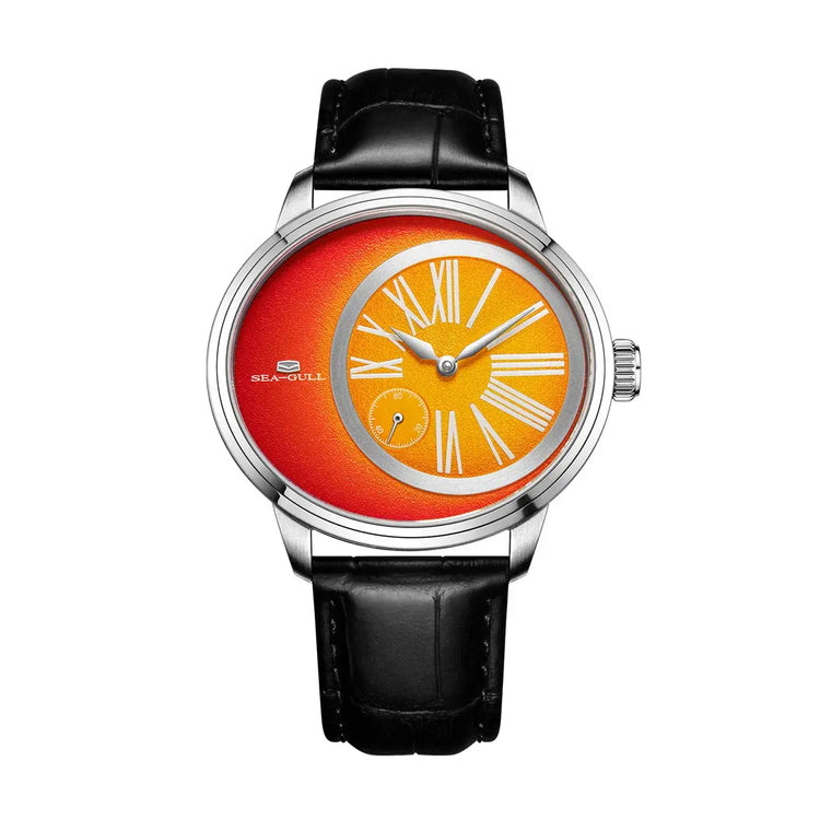 Oval Dial Automatic Mechanical Waterproof Luminous Inspirational Watches