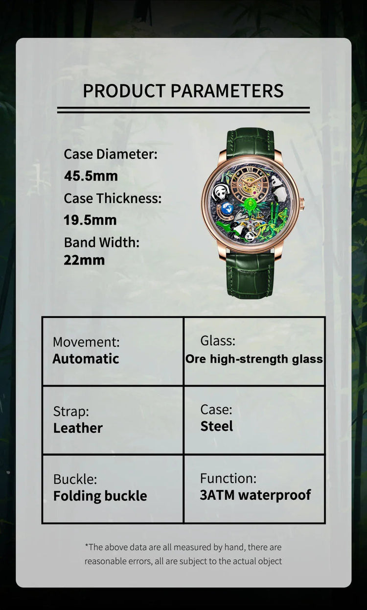 Panda Bamboo Mechanical Men&
