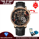 Button Oil Pump Swiss Quartz 762 Movement Sapphire - Inspirational Watches