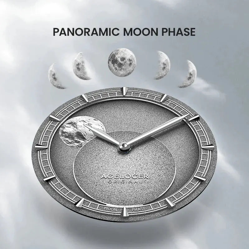 Moon Phase Original Astronomer Mechanical Inspirational Watches