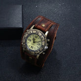 Vintage Wristwatch Fashion Pin Buckle Leather Strap - Inspirational Watches