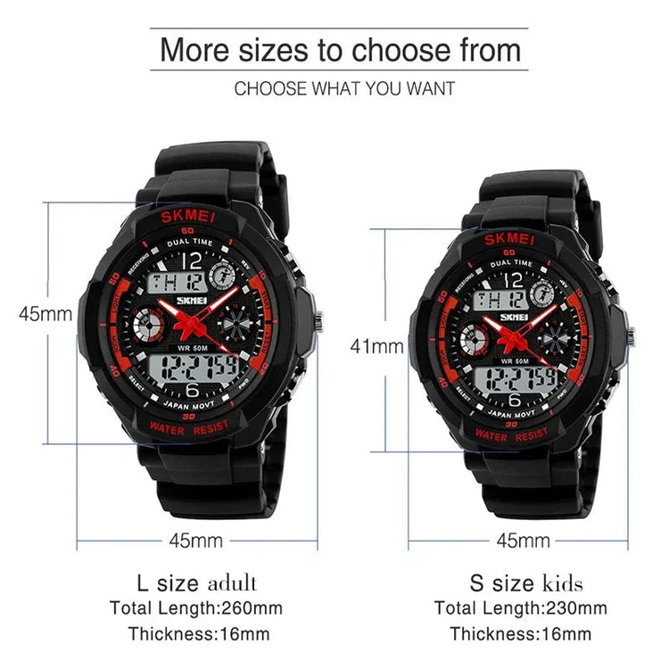 Shockproof Waterproof Digital Sport Watches Inspirational Watches
