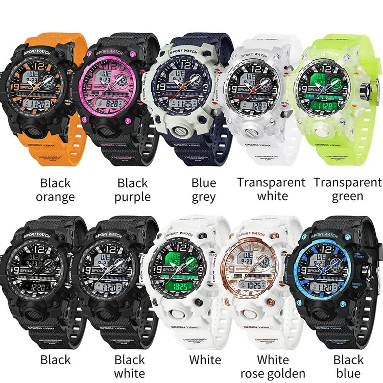 LED Digital Sport Watch Waterproof Inspirational Watches