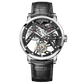 Tourbillon Luxury Skeleton Manual Mechanical Inspirational Watches