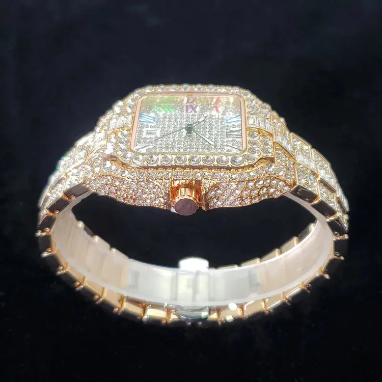 Rainbow Luxury Diamond Watch - Inspirational Watches