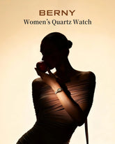 BERNY Snake-shaped Watch for Women Quartz Miyota 2035 Fashion Jewelry Bracelet Silver Gold Ladies Wristwatch Luxury Gift Watches Inspirational Watches