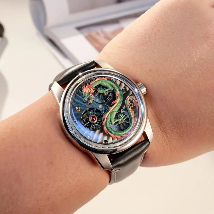 Dragon Luminous Waterproof Automatic Inspirational Watches