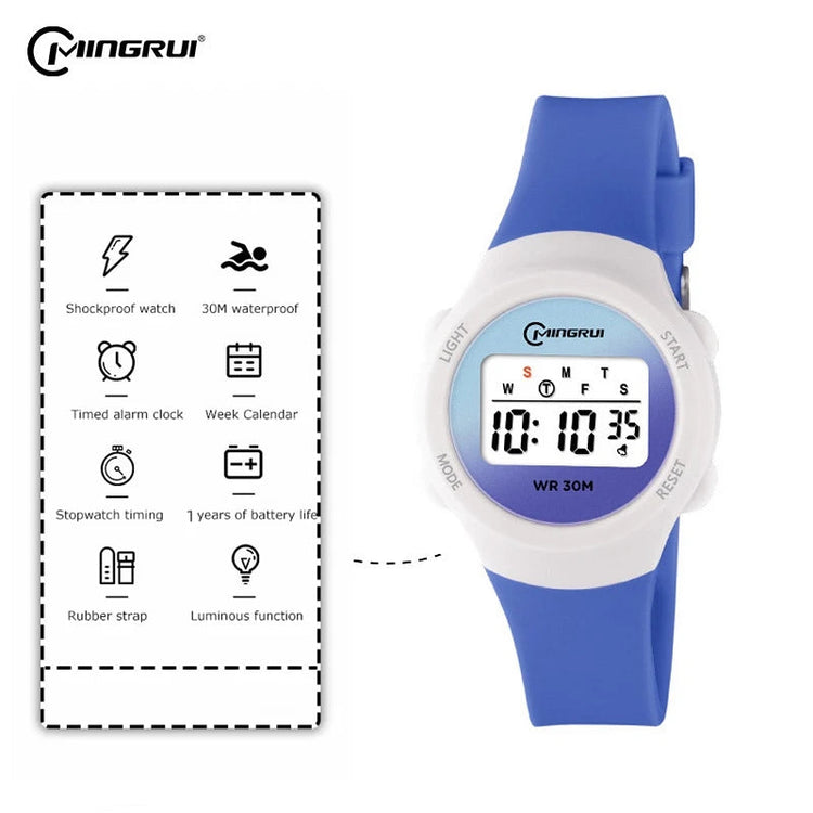 30M Waterproof Digital Kids Sports Watch Inspirational Watches