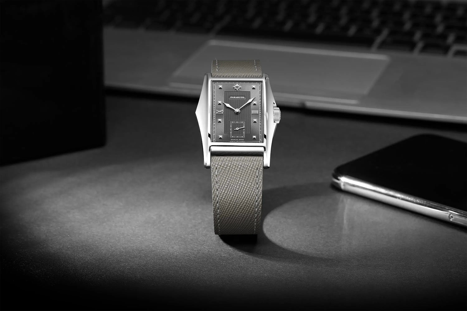 Square Dial Mechanical Movement Inspirational Watches