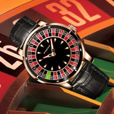 Design Automatic Mechanical Watch Movement Rotating Dial Roulette Watch - Inspirational Watches