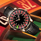 Design Automatic Mechanical Watch Movement Rotating Dial Roulette Watch - Inspirational Watches
