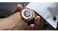 World Time Automatic Mechanical Calendar Stainless Steel Inspirational Watches