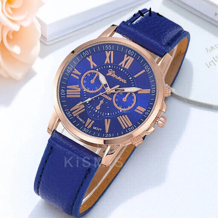 Stylish Women Watch Roman Numerals Three Eye Six Pin - Inspirational Watches