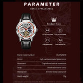 Skeleton automatic watch Inspirational Watches
