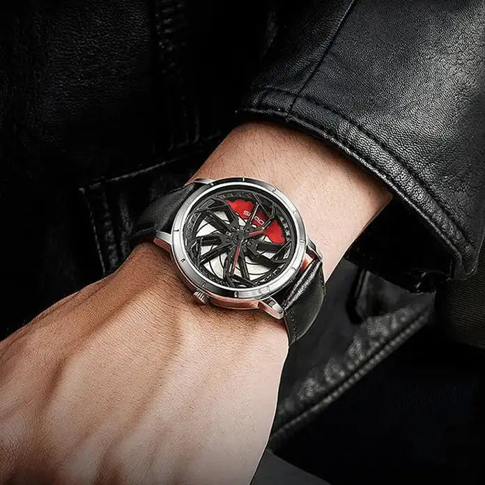 Rotating Wheel Dial Watch Inspirational Watches