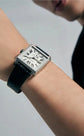 Square Business Formal Automatic Mechanical Inspirational Watches