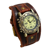 Vintage Wristwatch Fashion Pin Buckle Leather Strap - Inspirational Watches