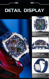 Fashion Chronograph Multi-function Electronic watch - Inspirational Watches